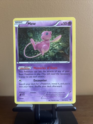 Mew 29/124 Fates Collide Holo Pokemon 🔥🔥🔥
