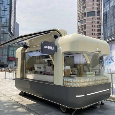 Cloud Warehouse Coffee Mobiler Imbisswagen  Food Truck TÜV-COC-Zertifikat