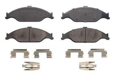 Für PROFUSION PMD804AT Brake Pad Set, disc brake PMD804AT Brake pads set front