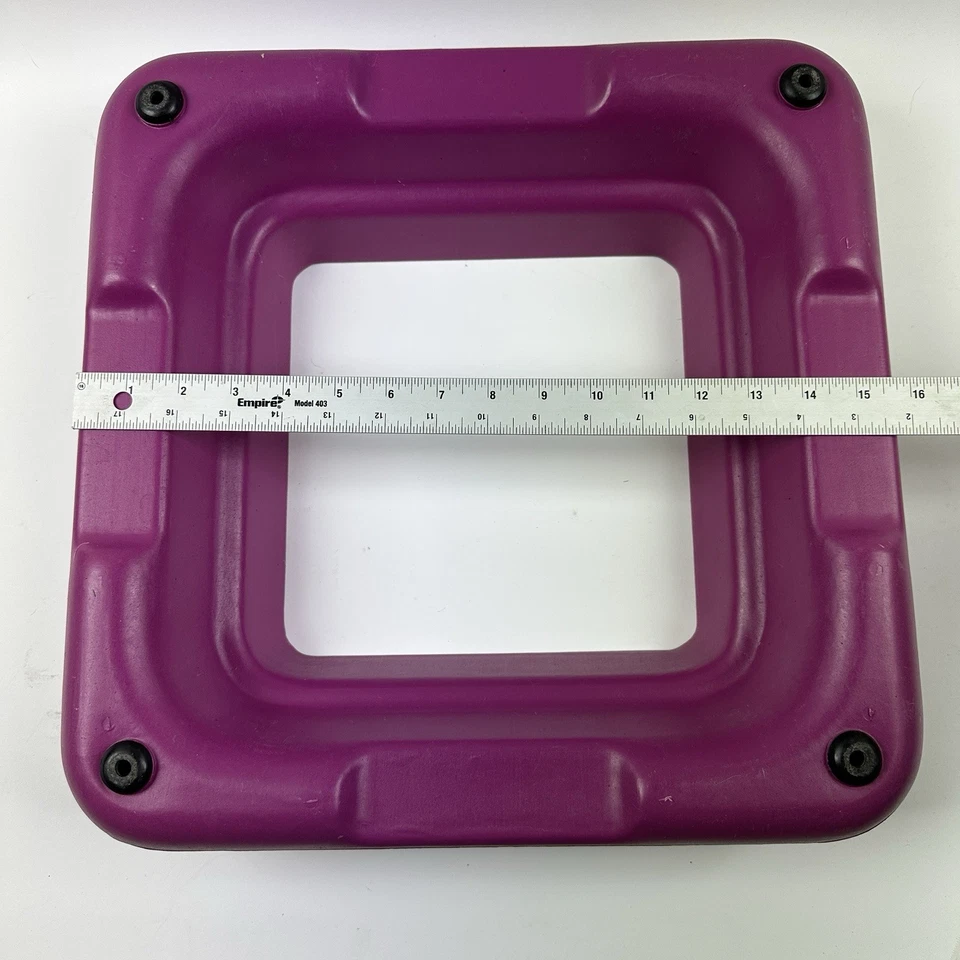 Набор лот из 4 ступеней оригинальной аэробики платформы розовый 16 «x 16» стояки только - Изображение 4 из 4