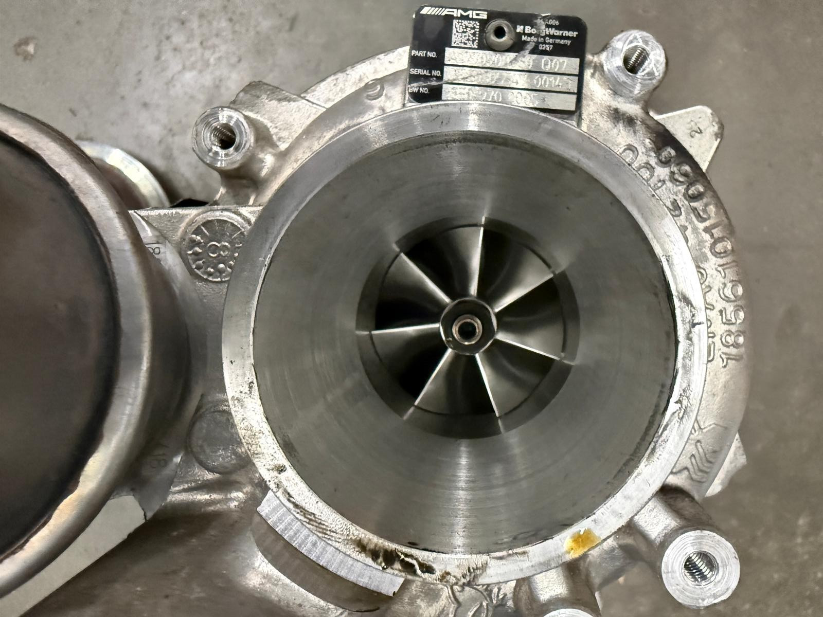 2019 ASTON MARTIN VANTAGE TURBO CHARGERS