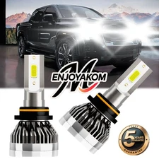 For GMC Sierra 3500 2001-2006 Combo LED Headlight Bulbs Low Beam 10000lm White