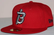 BINGHAMTON RUMBLE PONIES NEW ERA 59FIFTY Hat Cap Sz 7 1/8 OFFICIAL ON-FIELD *3Y