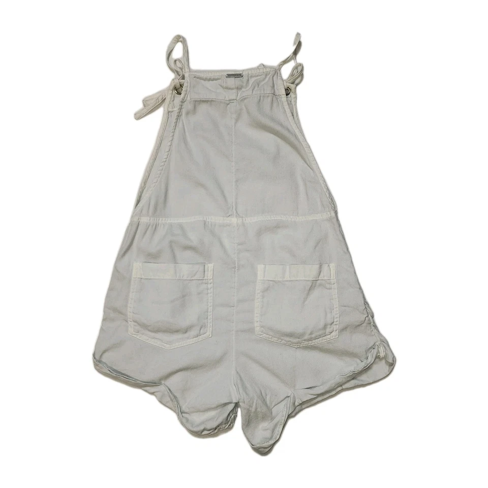 Mameluco Billabong para mujer blanco talla XS bolsillos laterales corbata para el hombro Foto 2 de 4