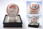 1986 WS Baseball Signed Doc Goodman “86 WSC” Inscription – USASM – Display Case