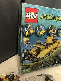LEGO Aqua Raiders: Crab Crusher (7774) Complete with 8 Sealed Bags; IOB; RARE