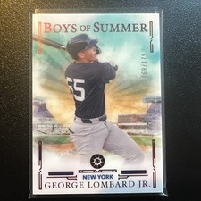 Boys Of Summer 2025 George Lombard Jr 169/175 Yankees