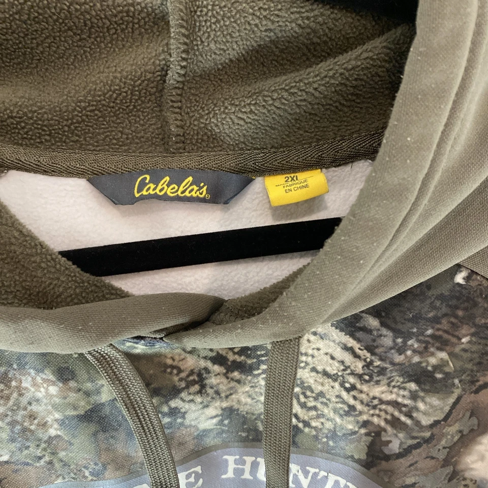 Cabelas Camo Hoodie 2xl  Real Tree Octane  - Image 2 of 3