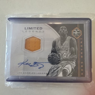 2016-17 Panini Limited Kobe Bryant #LLJ-KB Limited Legends Patch Auto /25 Lakers