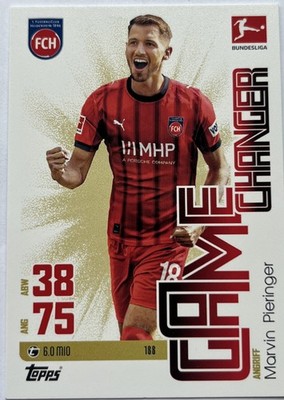 Topps Match Attax Bundesliga 2025-26 No. 188 Marvin Pieringer Game Changer