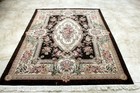 8X6 BREATHTAKING MASTERPIECE MINT 400KPSI 50RAJ HAND KNOTTED WOOL TABRIZZ RUG — photo 2