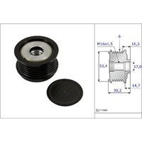 INA 535 0236 10 Generatorfreilauf FüR Ford Mazda Volvo Riemenscheibe