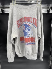 Vintage Denver Broncos Super Bowl XXI Unisex Sweatshirt Size large