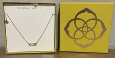 kendra scott necklace new In box Gold Pink