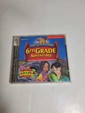 ClueFinders 6th Grade Adventures PC CD-ROM Scholastic Learning Game w/ Insert