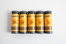 Kodak Portra 400 Color Negative Film 120 Roll Film, 5 Rolls EXP 2022