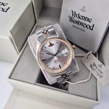 Vivienne Westwood VV261SLSR Camberwell Rose Gold Watch, New W/ Box Tags Manual!
