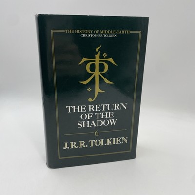 Tolkien - The Return of the Shadow - HB/DJ 1993 harper collins