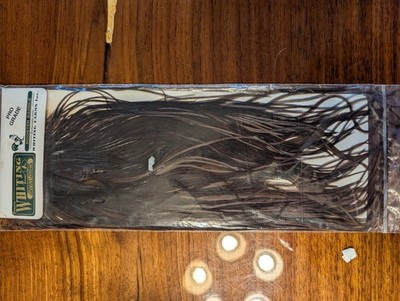 Whiting Farms Pro-Grade Saddle White Dyed Coachman Brown 14-18 Tying Saddle New
