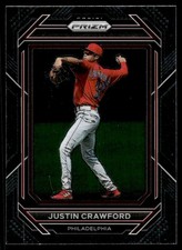 2023 Panini Prizm Justin Crawford Philadelphia Phillies #42 13480