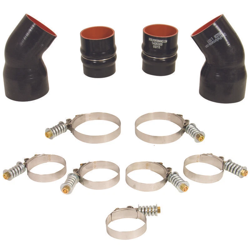 BD Diesel Intercooler Hose and Clamp Kit for Dodge Ram 1994-2002 Foto 4 de 4