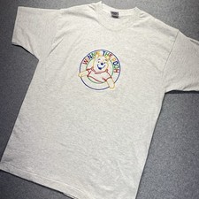 Vintage Winnie The Pooh T-Shirt Adult Large Disney Single Stitch 90s Embroidered