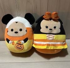 NWT 8 Disney Squishmallows Mickey Minnie Halloween Candy Corn 2026