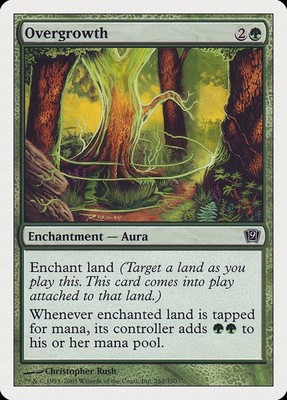 MTG Magic the Gathering Overgrowth (262/359) Ninth Edition LP