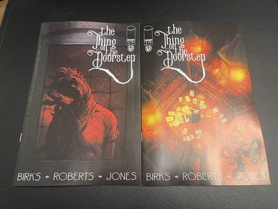 THE THING ON THE DOORSTEP #1 CVR A B LOT 2 IMAGE COMICS HORROR
