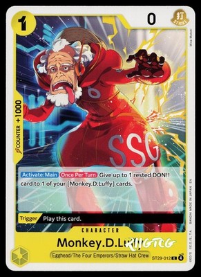 Monkey.D.Luffy (012) ST29-012 Starter Deck 29: Egghead One Piece NM