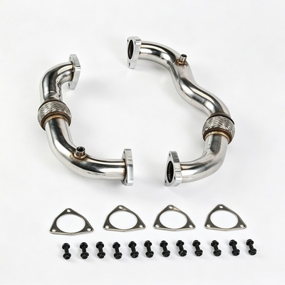 #ad #ad Exhaust Pipe Fit For 2008 2010 Ford F250 F350 F450 F550 Super Duty $179.99