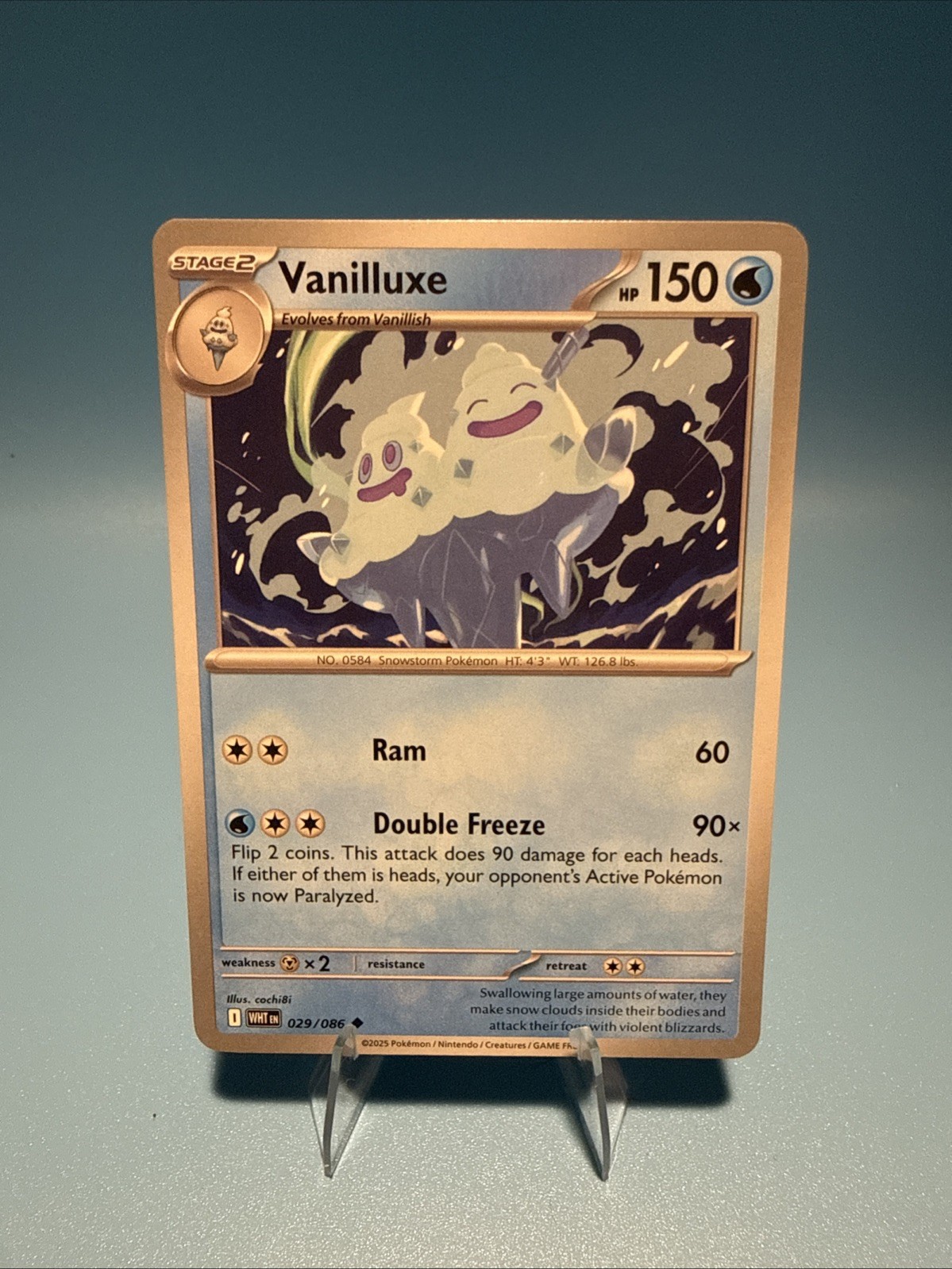 Vanilluxe 29/86 Pokemon SV: White Flare