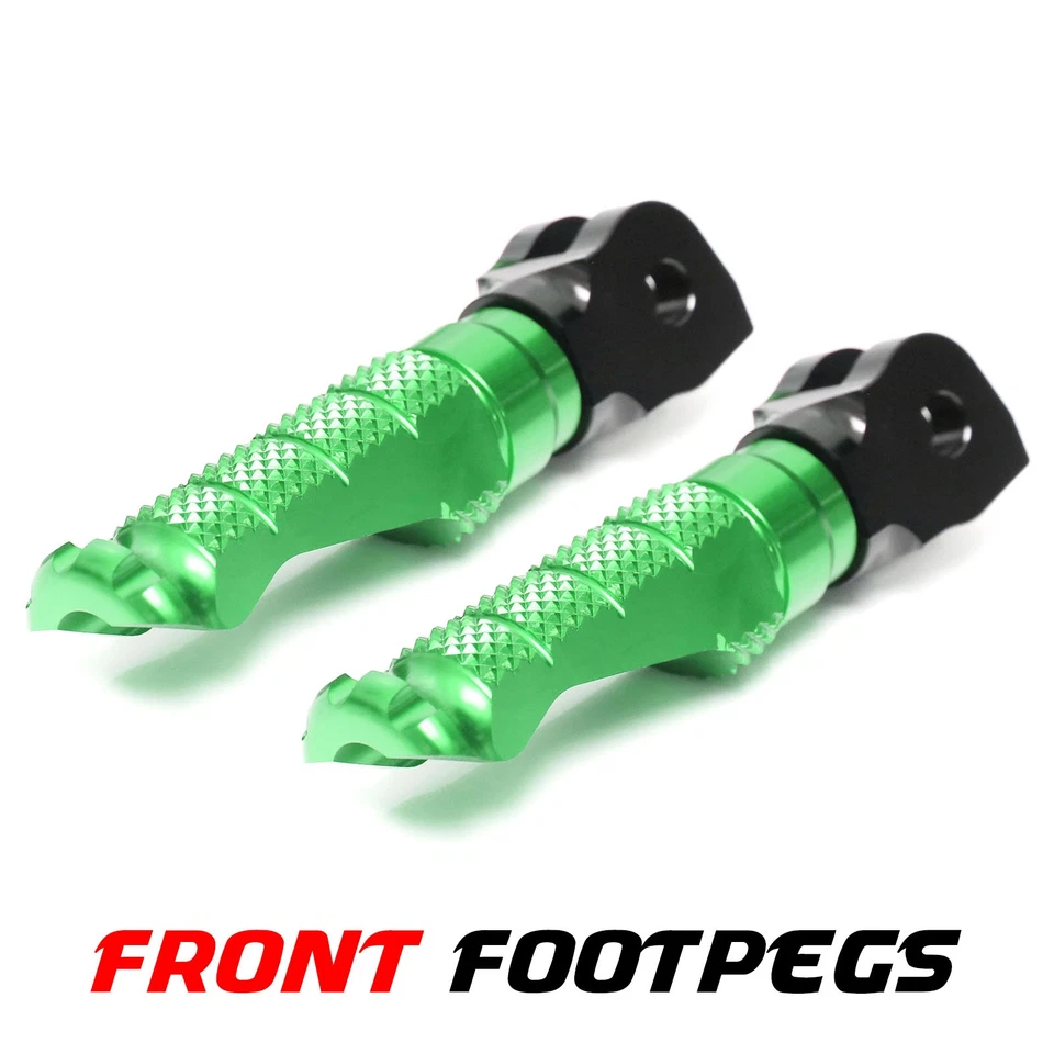 R-FIGHT Green Front Foot Pegs For BMW R 1200 S 04 05 06 Foto 2 de 4