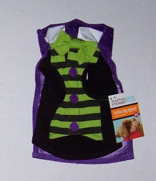 Martha Stewart Pets Vampire Dog Costume X-Small XS Halloween