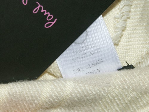 Paul Smith scarf wool / cotton blend lightweight BNWT made in Scotland rare - Picture 7 of 12