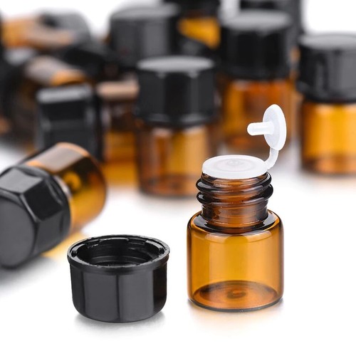 Orifice Reducer and lids for our 1ml, 2ml, 3ml Dram Vials Sample bottles - Picture 5 of 11
