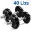 thumbnail 3 - Yes4All Cast Iron Adjustable Dumbbells Gym Set 40 to 200 Lbs - PAIR OR SINGLE