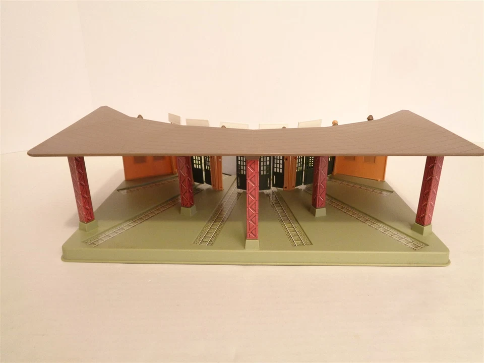 1993 Ertl Thomas the Tank Engine Gold Rail toca-discos conjunto de jogo incompleto danificado - Imagem 3 de 4