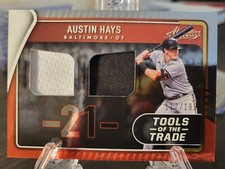 2022 Panini Absolute Tools of the Trade 2 Swatch /199 Austin Hays #TTT2-AH Relic