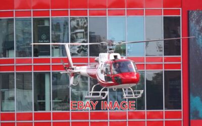 PHOTO  AEROPLANE G-NIPL EUROCOPTER AS350B3E ECUREUIL  BATTERSEA HELIPORT  AEROSP