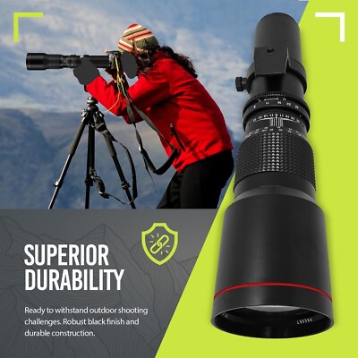 JINTU 420-1600 Anuale Teleobiettivo Lenti Della Acchina Fotografica Per Nikon D780 D5600 - Foto 4