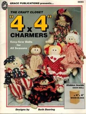 4 X 4 CHARMERS EASY-SEW DOLLS FOR ALL SEASONS, THE CRAFT CLOSET