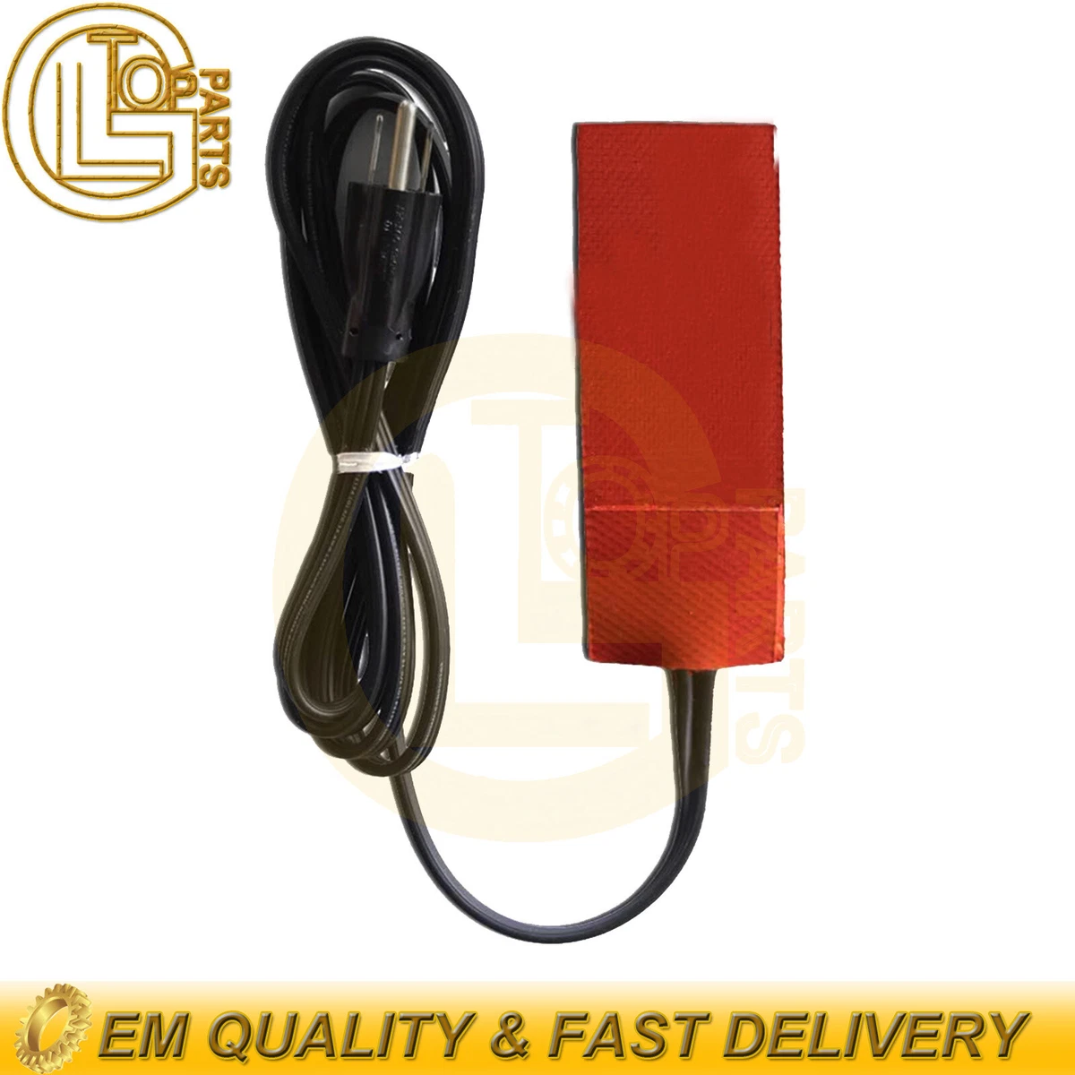 Silicone Pad Heater 3400119 120 Volts 125 Watts 1 1/2u0026#034; x 6u0026#034; with  Thermostat | eBay