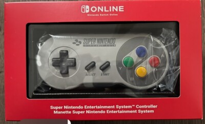 Original Super Nintendo Controller Switch NEU OVP ungeöffnet Sammlerstück