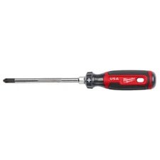 Milwaukee Tool MT203 #3 Phillips 6" Cushion Grip Screwdriver (USA)