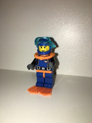 Lego Minifiguren 8683 - Serie 1 Figur 15 - Taucher, Deep Sea Diver Sammelfigur