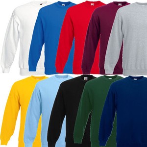 Fruit of the Loom Mens Sweatshirt Hoodie 280g Sweat S M L XL XXL 3xl | eBay