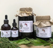 Cinchona Bark (Quinine) Tincture Herb Extract Double Extraction