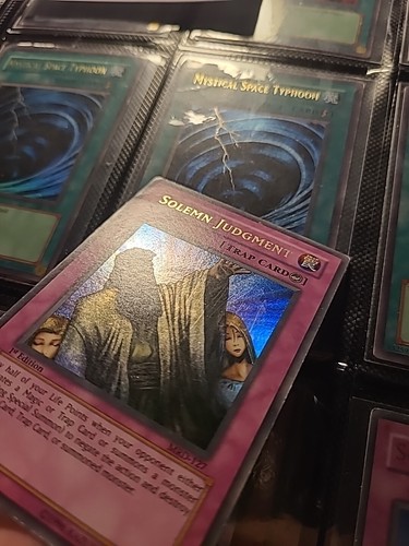 YuGiOh Solemn Judgment MRD-127 1st Edition - Moderately Played - Picture 4 of 8