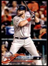 2018 Topps Update # US183 MITCH MORELAND Boston Red Sox World Series Champions!